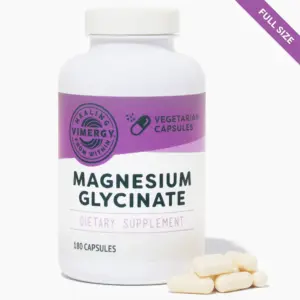Vimergy Magnesium Glycinate | 90 Servings | Full