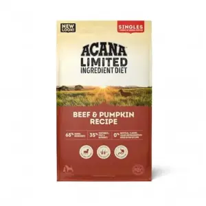ACANA Singles | Beef & Pumpkin Recipe | Limited Ingredient Diet Dry Dog Food 13l