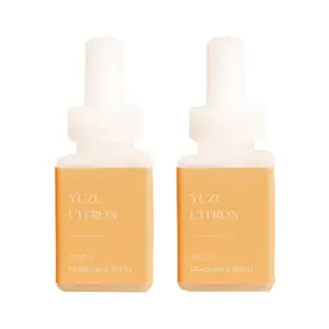 Pura Smart Home Air Diffuser Fragrance | Smart Home Scent Refill | Up to 120-Hours of Premium Fragrance per Refill | Clean Diffuser Fragrance for Home | Office and Apartment | 2 Pack | Yuzu Citron