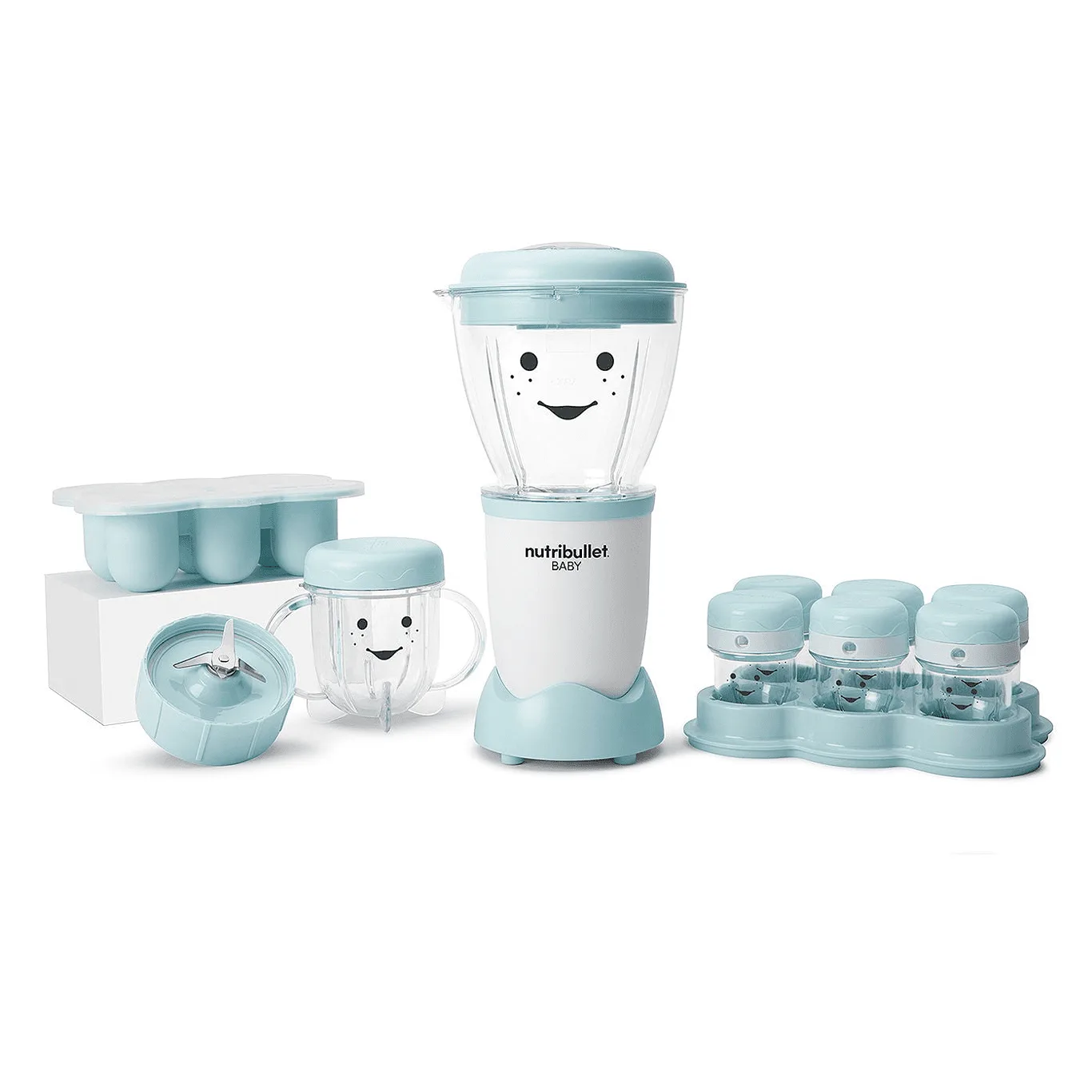 NutriBullet Baby Food Blender | 32-Ounce | Blue | NBY-50100