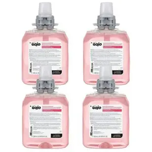 GOJO Luxury Foam Hand Wash Refill for FMX-12 Dispenser Refreshing Cranberry | 1,250 Milliliters | 4/Carton