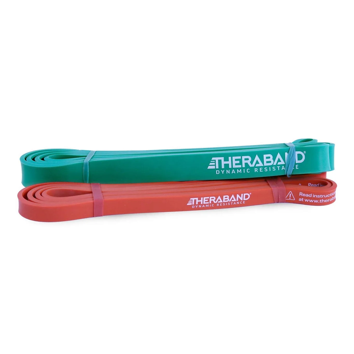THERABAND High Resistance Band | Set of 2 | Light & Medium | Full Body Workout