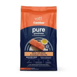 Canidae CANIDAE PURE with Wholesome Grains Dry Dog Food | Salmon and Barley | 1 Each/4 lb