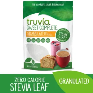 Truvia Sweet Complete Granulated Calorie-Free Sweetener from The Stevia Leaf | 16 Ounce | Single