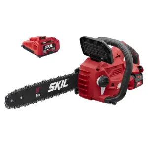 SKIL CS4555-10 PWR CORE Brushless 40V 14-inch Chain Saw | Tool-Less Chain Tensioning | 2.5Ah Battery & Charger