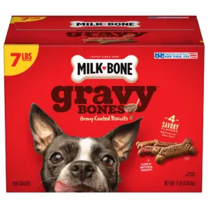 Milk Bone GravyBones Dog Biscuits | Small Dog Treats | 7 lb