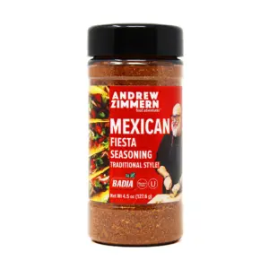 Badia Andrew Zimmern Mexican Fiesta All-Purpose Seasoning | 4.5 Ounce