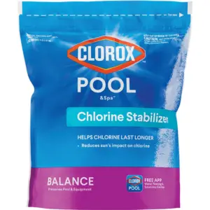 Clorox Pool&Spa Pool Chlorine Stabilizer | 4 lbs (for pool use)