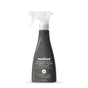 Method Stainless Steel Cleaner + Polish | Apple Orchard | 14 Ounce | 14 Ounces | 14 FL Ounce (414 Milliliters)