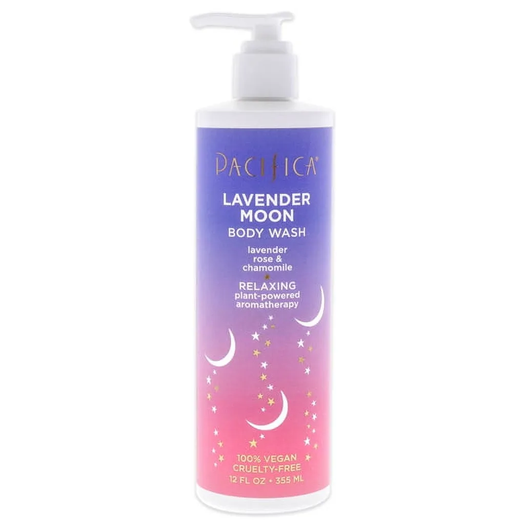 Pacifica Body Wash | Lavender Moon | 12 Ounce Body Wash