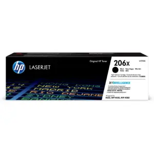 HP 206A Black Original LaserJet Toner Cartridge | ~1,350 pages | W2110A