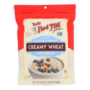 Bob's Red Mill Creamy Wheat Hot Cereal | 24 Ounce (680 g)