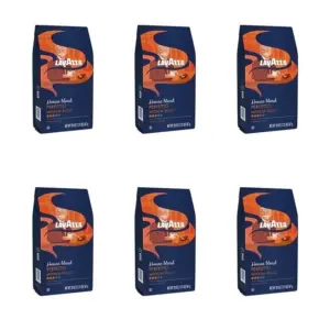 Lavazza House Blend Perfetto Ground Coffee | Medium Roast | 100% Arabica | 20 Ounce Bag (Pack of 6)