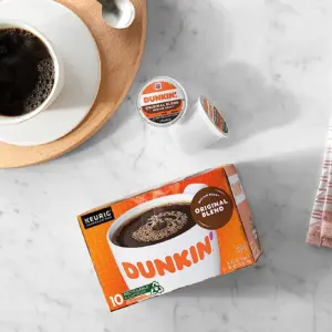 Dunkin' Original Single Serve Medium Roast Blend Coffee K-Cups | 10 Count