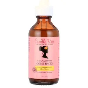 Camille Rose Rejuva Grow Back and Fortify Drops with Saw Palmetto and Castor Oil | 1.9oz