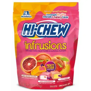 HI-CHEW Infrusions Chewy Candy | 4.24 Ounce | Stand up Pouch | Single