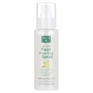 Earth Therapeutics Tea Tree Oil Foot Peeling Spray 4 fl. Ounce. Works Inch Seconds To Gently Exfoliate Rough Dry Skin and Hydrate Feet. Unisex