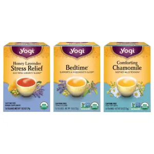 Yogi Tea Relaxation & Stress Relief Variety Pack | Wellness Tea Bags | 3 Boxes of 16