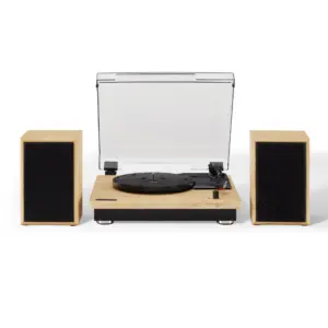 Crosley Brio Vinyl Record Player with Speakers & Wireless Bluetooth | Audio Turntables