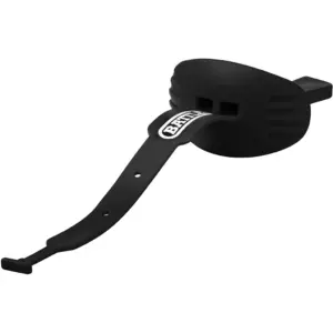 Battle Sports Speed Football Mouthguard w/ Connected Thick Strap | Black
