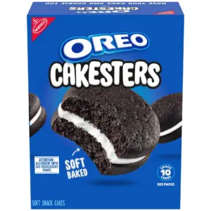 OREO Cakesters Soft Snack Cakes | 5 | 2.02 Ounce Snack Packs | Single