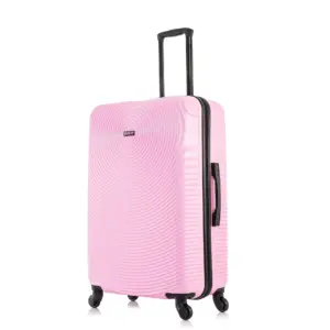 DUKAP Inception 28 Hardside Lightweight Luggage with Spinner Wheels | Handle & Trolley | Pink