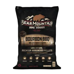 Bear Mountain BBQ Hardwood Gourmet Blend | Hickory | and Apple Smoker Pellets