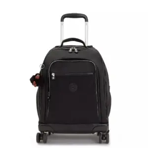 Kipling Women's New Zea 15 Laptop Rolling Backpack for School | True Black