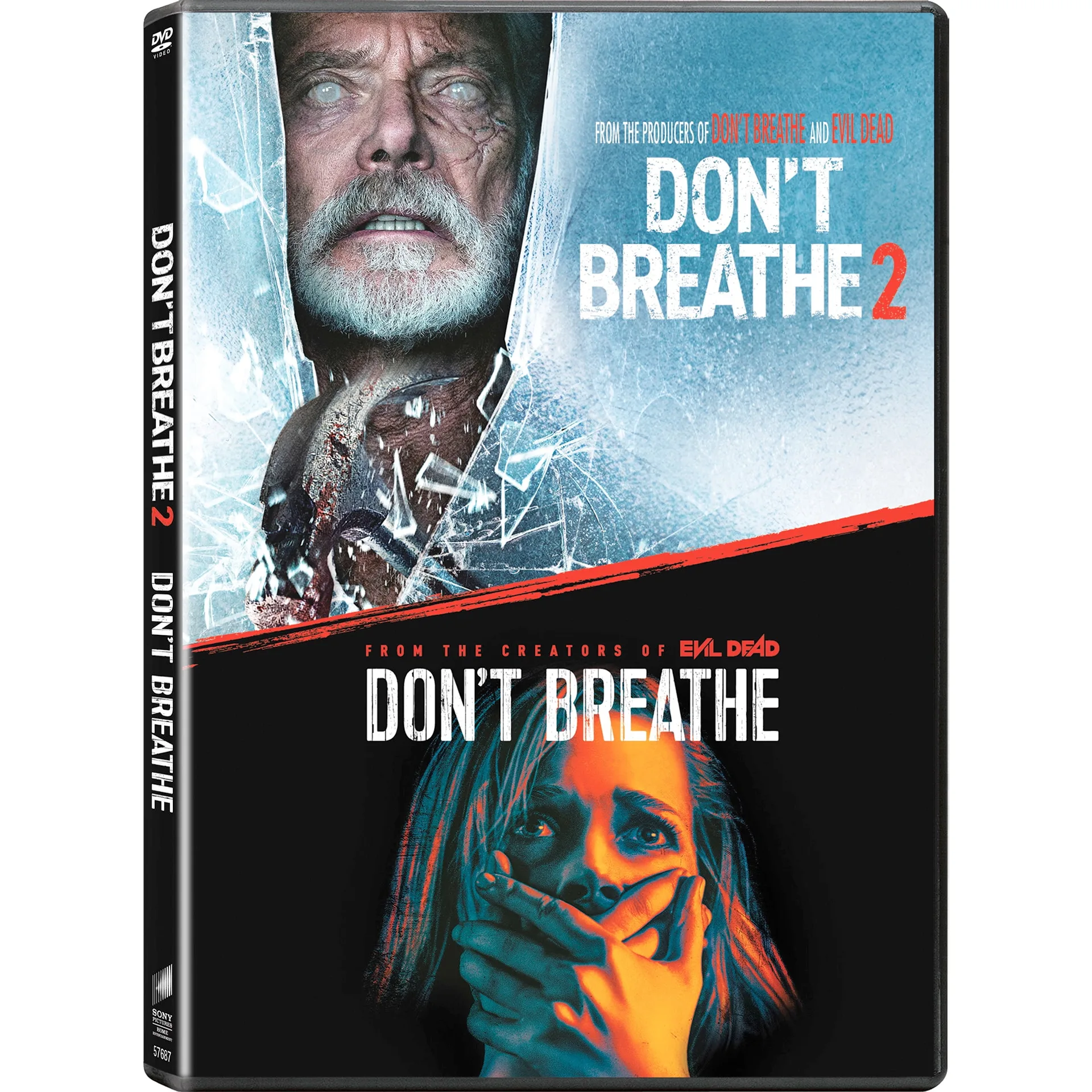 Don't Breathe / Don't Breathe 2 (DVD Sony Pictures) (Premium Edition)
