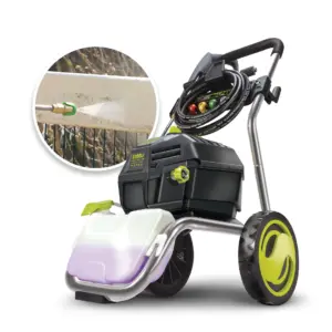 Sun Joe Electric Pressure Washer | Quick Connect Nozzles and Adjustable Wand | 14.9-Amp