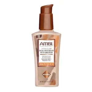 Ambi Even and Clear Daily Facial Moisturizer with SPF 30 | 3.5 Ounce