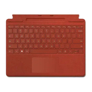 Microsoft 8XA-00021 Pro Signature Mechanical Keyboard with Surface Slim Pen 2 | Poppy Red
