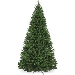 Best Choice Products 7.5ft Premium Spruce Artificial Christmas Tree w/ Easy Assembly | Metal Hinges and Foldable Base | 7.5'