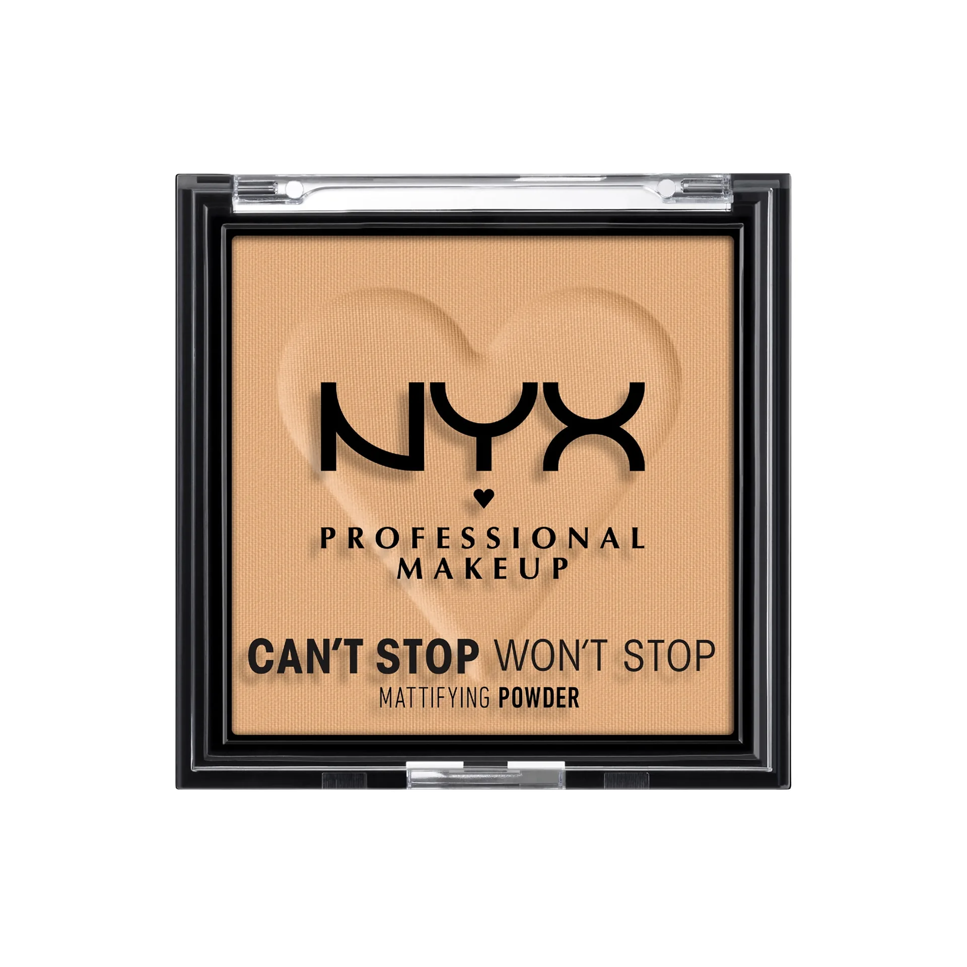 NYX Professional Makeup Can't Stop Won't Stop Mattifying Pressed Powder | Golden | 0.21 Ounce | 05
