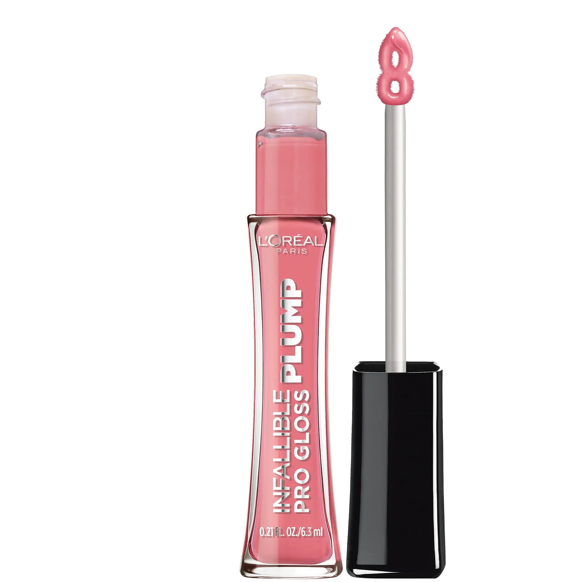 L'Oreal Paris Infallible Pro Gloss Plump Cream Lip Gloss | Blossom | 0.21 fl Ounce | 602 Sheer Blossom