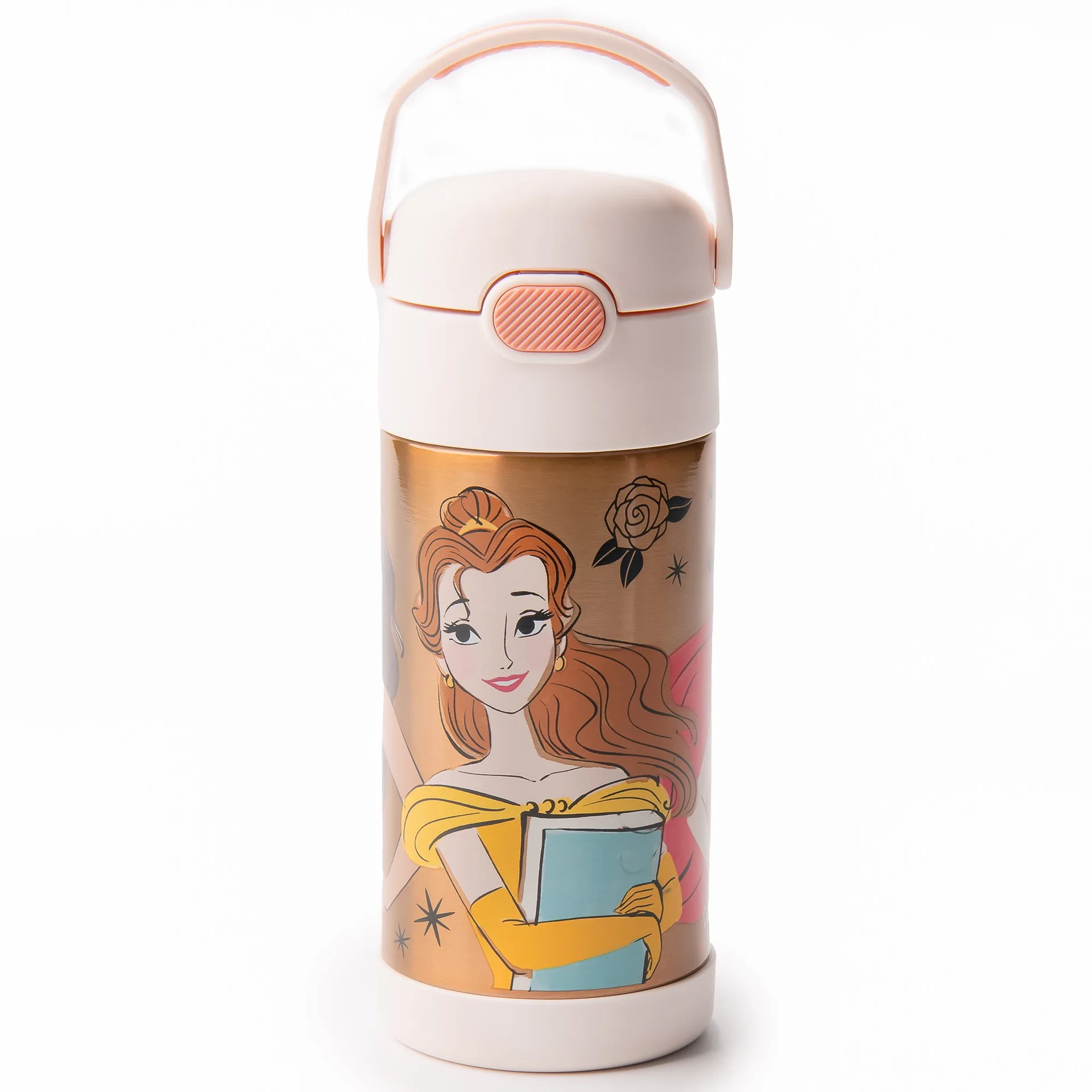 Thermos 12 Ounce. Kid's Funtainer Insulated Water Bottle | Princess | Prin cess