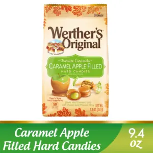Werther's Original Harvest Caramel Apple Filled Hard Candies 9.4 Ounce