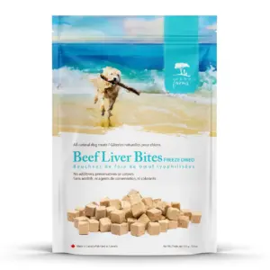 Caledon Farms Beef Liver Topper for Dogs | 5.3 Ounce Bag | 1