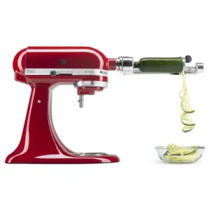 KitchenAid Spiralizer Attachment with 5 Blades for Stand Mixer (Premium Edition)