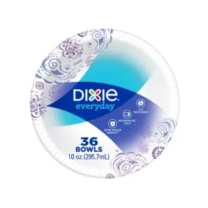 Dixie Everyday 10oz. 36ct Paper Bowls (Premium Edition)