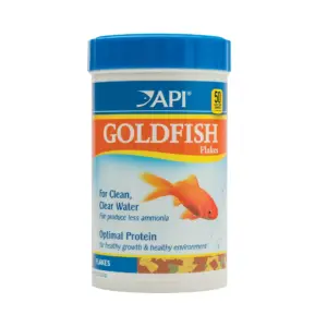 API Goldfish Premium Sinking Pellets Fish Food 7 Ounce
