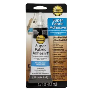 Aleene's Super Fabric Adhesive 1.5 fl Ounce | Fast Drying | Permanent Fabric Adhesive