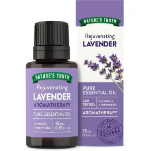 Lavender Essential Oil | 15 Milliliters | 100% Pure | Natural and Undiluted | GC/MS Tested | by Nature's Truth