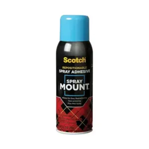 Spray Mount Repositionable Adhesive | 10.25 Ounce | Dries Clear | Bundle of 10 Each