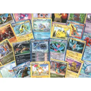 100 Assorted Pokemon Trading Cards with 7 Bonus Free Holo Foils (Premium Edition)