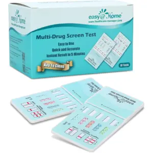 Easy@Home 5 Panel Instant Urine Test | 10 Pack