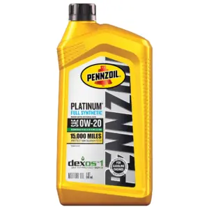 Pennzoil Platinum Full Synthetic 0W-20 Motor Oil | 1-Quart