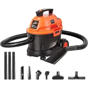 Armor All AA255W Wet/Dry Utility Vac 2.5 Gallon | 2.5-Gallon | Orange/Black
