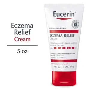 Eucerin Eczema Relief Body Cream | Fragrance Free Eczema Lotion | 5 Ounce. Tube