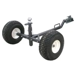 Tow Tuff TMD-800ATV Adjustable Solid Steel 800 Pound Capacity Trailer Dolly | 2 Wheel 800 lb